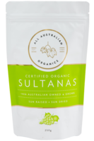 100% Organic Sultanas