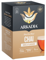 Café Style Chai Tea Bags Vanilla 15 bags