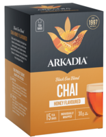 Café Style Chai Tea Bags Honey 15 bags