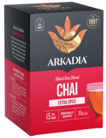 Café Style Chai Tea Bags Extra Spice 15 bags