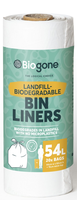 Bag Liner54L (white) 20bags p/roll