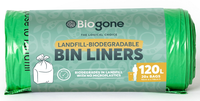 Bag Liner120L (green) 10bags p/roll