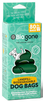 Dog Poo Bags 4 roll pk 20bags p/roll (80bags)