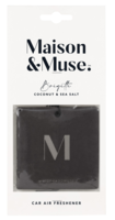 Brigitte Coconut & Sea Salt Car Freshener (Paper)