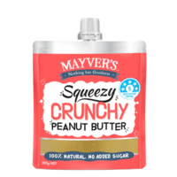 SQUEEZY Crunchy Peanut Butter
