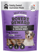 ROVER'S Jerky-Peanut Butter & Chicken