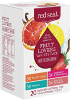 Fruit Lovers Variety Pack Fruit Tea 20 bags