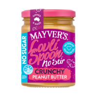 LOVLI Spoon NO STIR Peanut Butter Crunchy (no added sugar)